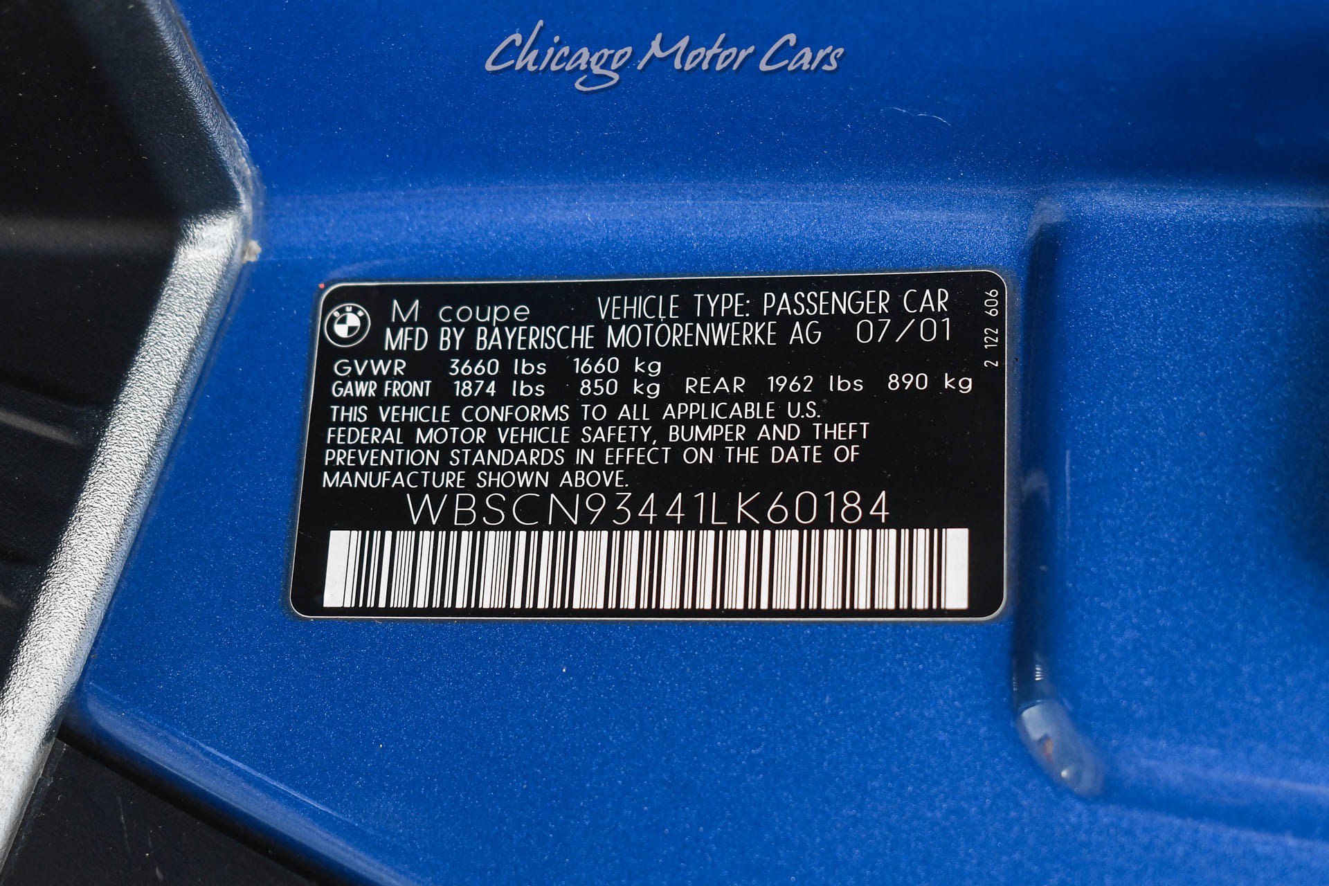 Used 2001 BMW M Coupe RWD image 52