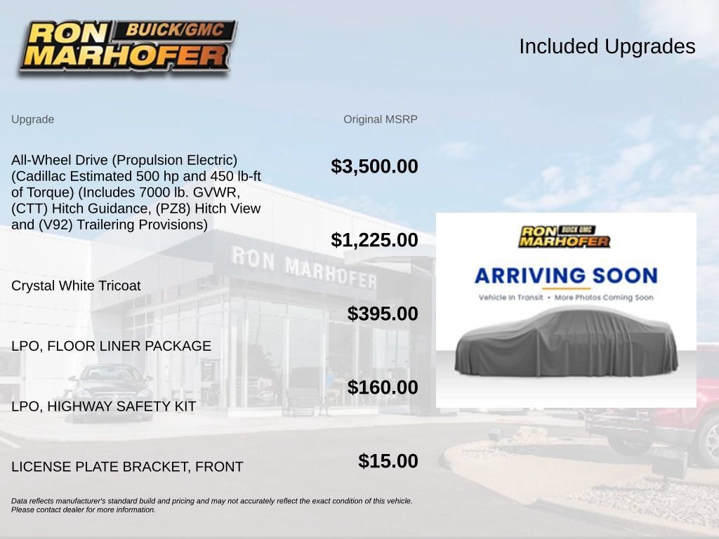 Used 2024 Cadillac Lyriq Sport w/ LPO, Floor Liner Package AWD/4WD image 2