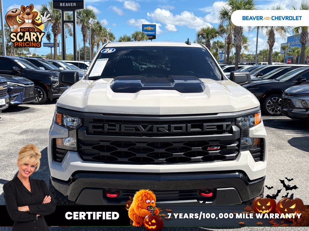 Used 2026 Chevrolet Silverado 1500 Custom Trail Boss AWD/4WD image 3