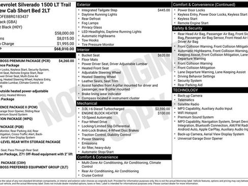 Used 2024 Chevrolet Silverado 1500 LT Trail Boss AWD/4WD image 6