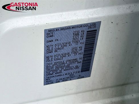 Used 2020 Nissan Pathfinder S image 40