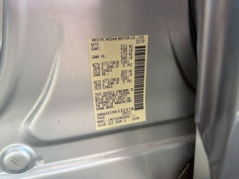 Certified 2019 Nissan Titan PRO-4X w/ Pro-4x Utility Package image 12