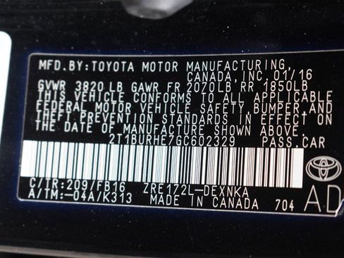 Used 2016 Toyota Corolla LE image 33