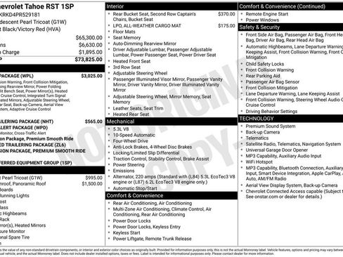 Certified 2023 Chevrolet Tahoe RST w/ Luxury Package image 6