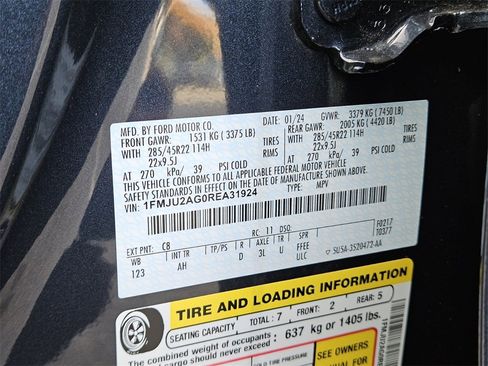 New 2024 Ford Expedition Limited image 34