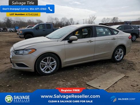 Used 2018 Ford Fusion SE image 1