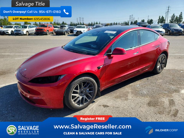 Used 2024 Tesla Model 3 RWD image 1