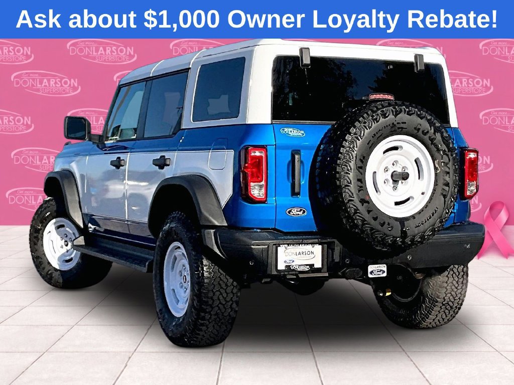 New 2026 Ford Bronco Heritage Edition AWD/4WD image 3