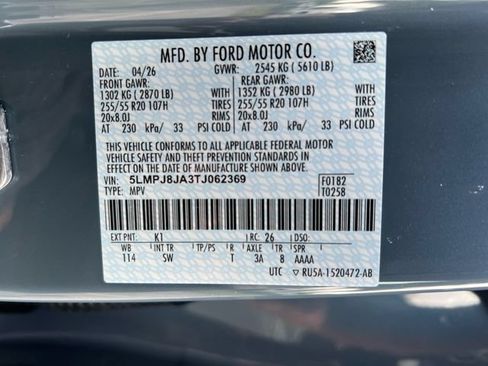 New 2026 Lincoln Nautilus Premier AWD/4WD image 30