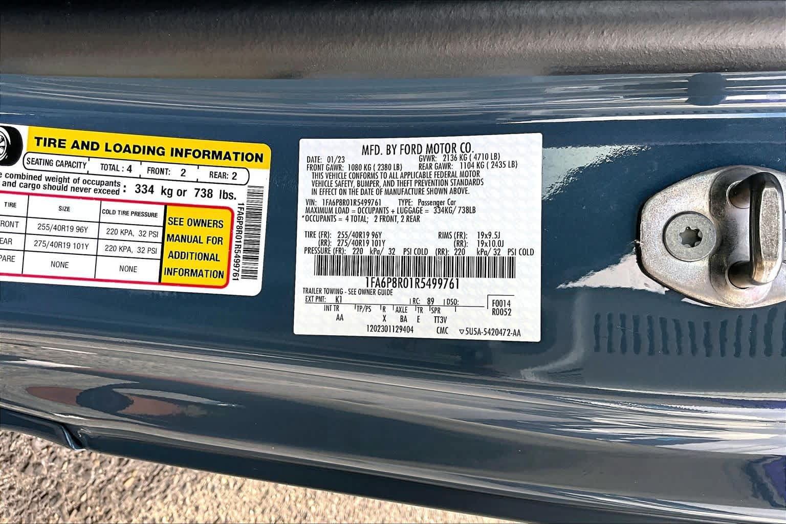 Used 2024 Ford Mustang Dark Horse RWD image 38