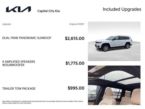 Used 2023 Jeep Grand Cherokee L Limited w/ Trailer Tow Package AWD/4WD image 4