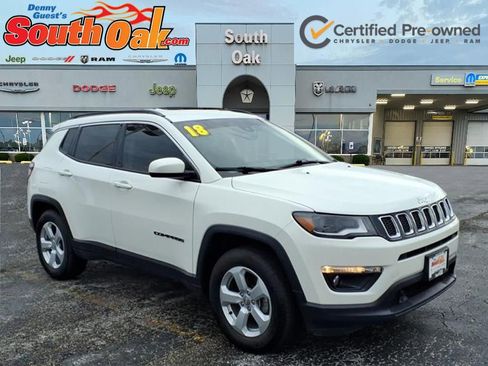 Certified 2018 Jeep Compass Latitude w/ Popular Equipment Group image 1