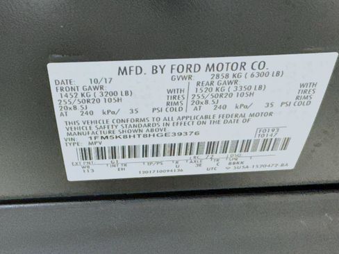 Used 2017 Ford Explorer Platinum AWD/4WD image 44