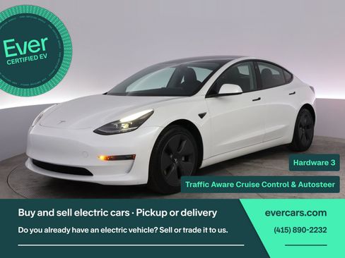 Used 2021 Tesla Model 3 Standard Range Plus RWD image 1