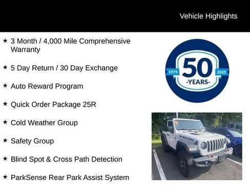 Used 2021 Jeep Wrangler Rubicon w/ Safety Group AWD/4WD image 5