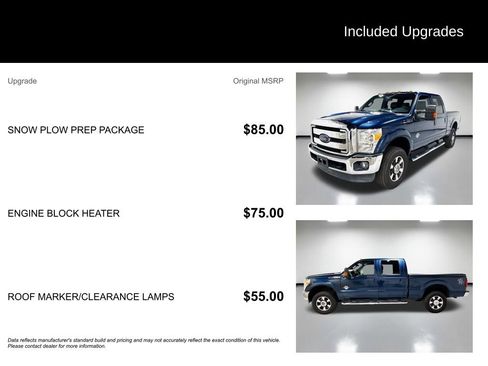 Used 2016 Ford F250 Lariat w/ Lariat Interior Package AWD/4WD image 8