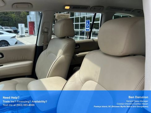 Used 2017 Nissan Armada Platinum w/ Captain Seat Package AWD/4WD image 11
