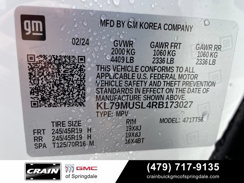 Used 2024 Chevrolet TrailBlazer RS w/ Driver Confidence Package AWD/4WD image 31