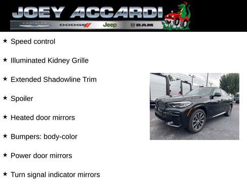 Used 2023 BMW X6 M50i w/ Climate Comfort Package image 12