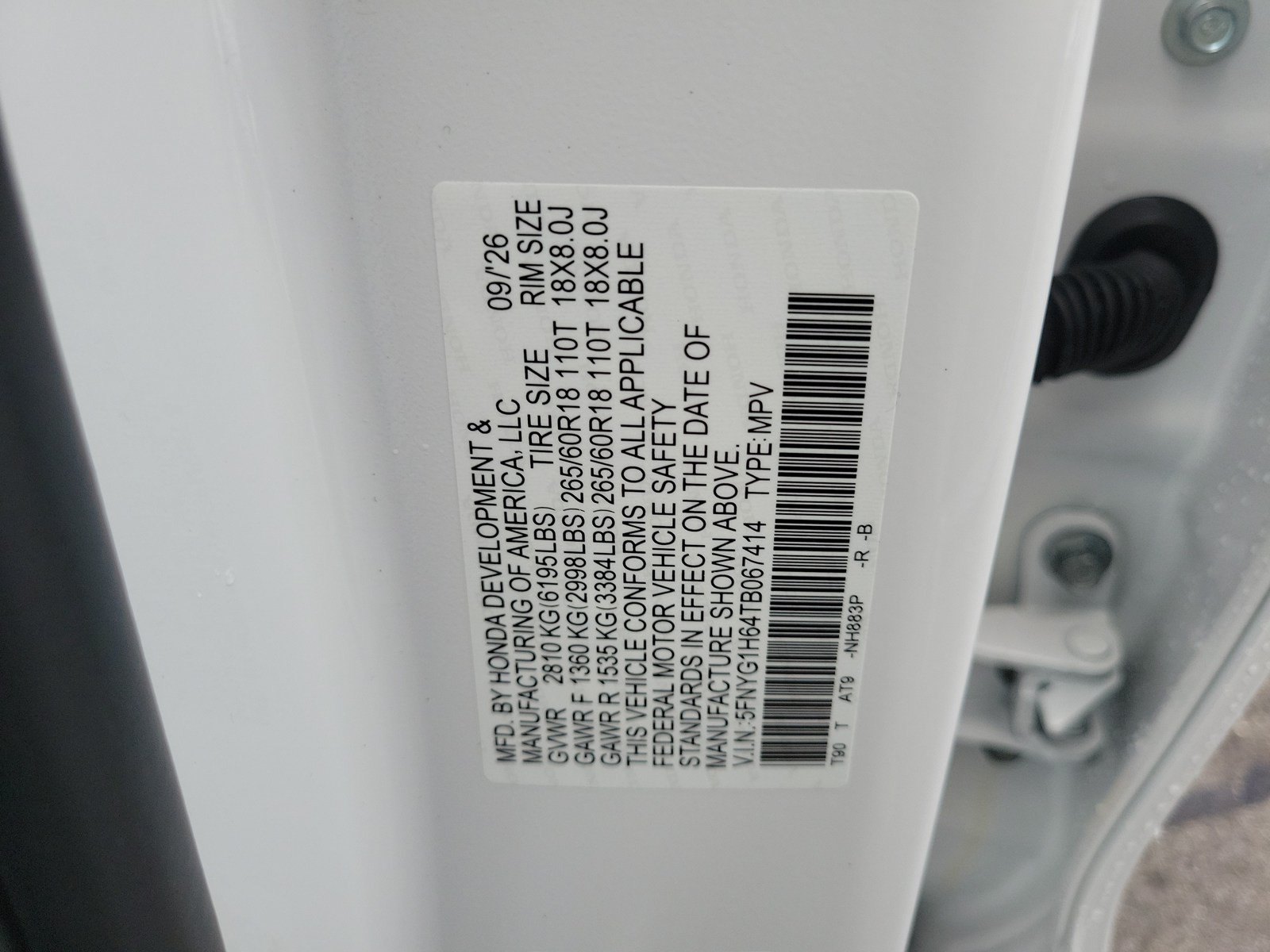 New 2026 Honda Pilot TrailSport image 34