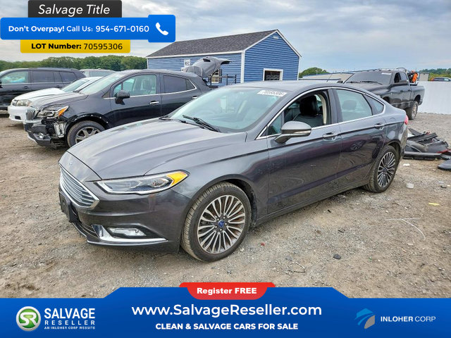 Used 2017 Ford Fusion SE FWD image 1
