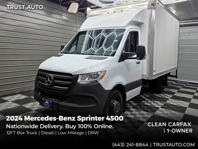 Used 2024 Mercedes-Benz Sprinter 4500