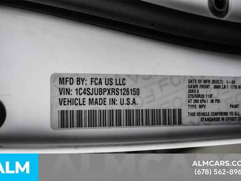 Used 2024 Jeep Wagoneer Series II w/ Flexible Seating Group image 60