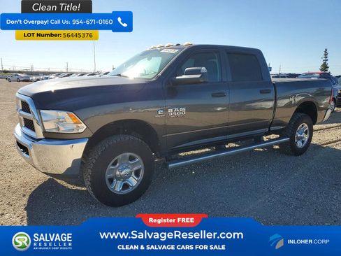 Used 2017 RAM 3500 Tradesman w/ Chrome Appearance Group AWD/4WD image 1
