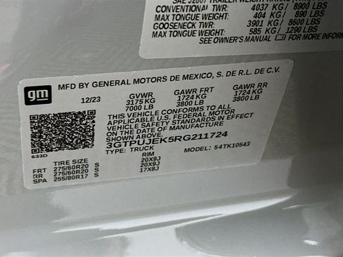 Used 2024 GMC Sierra 1500 Elevation image 12