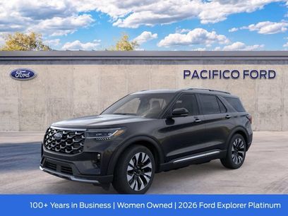New 2026 Ford Explorer Platinum w/ LUX Leather Package