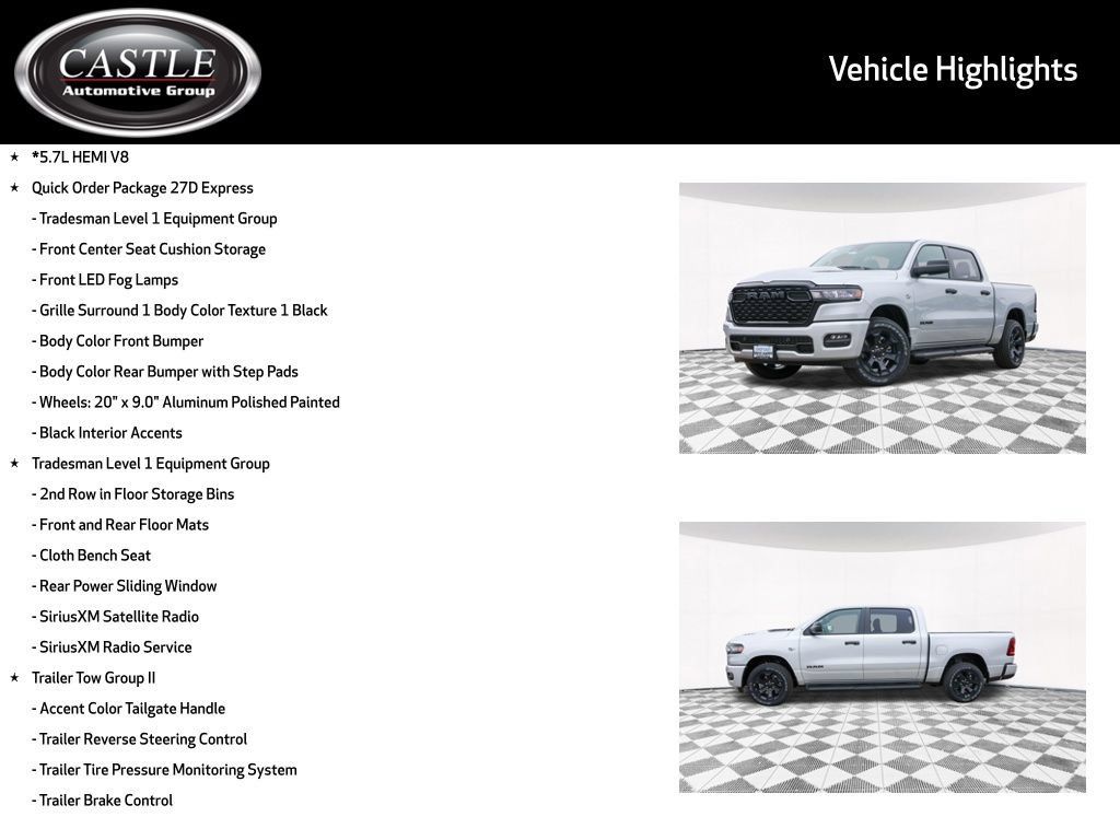 New 2026 RAM 1500 Express AWD/4WD image 3