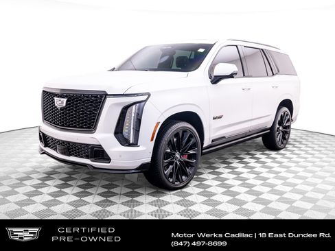 Certified 2025 Cadillac Escalade V w/ LPO, ONYX Package AWD/4WD image 1
