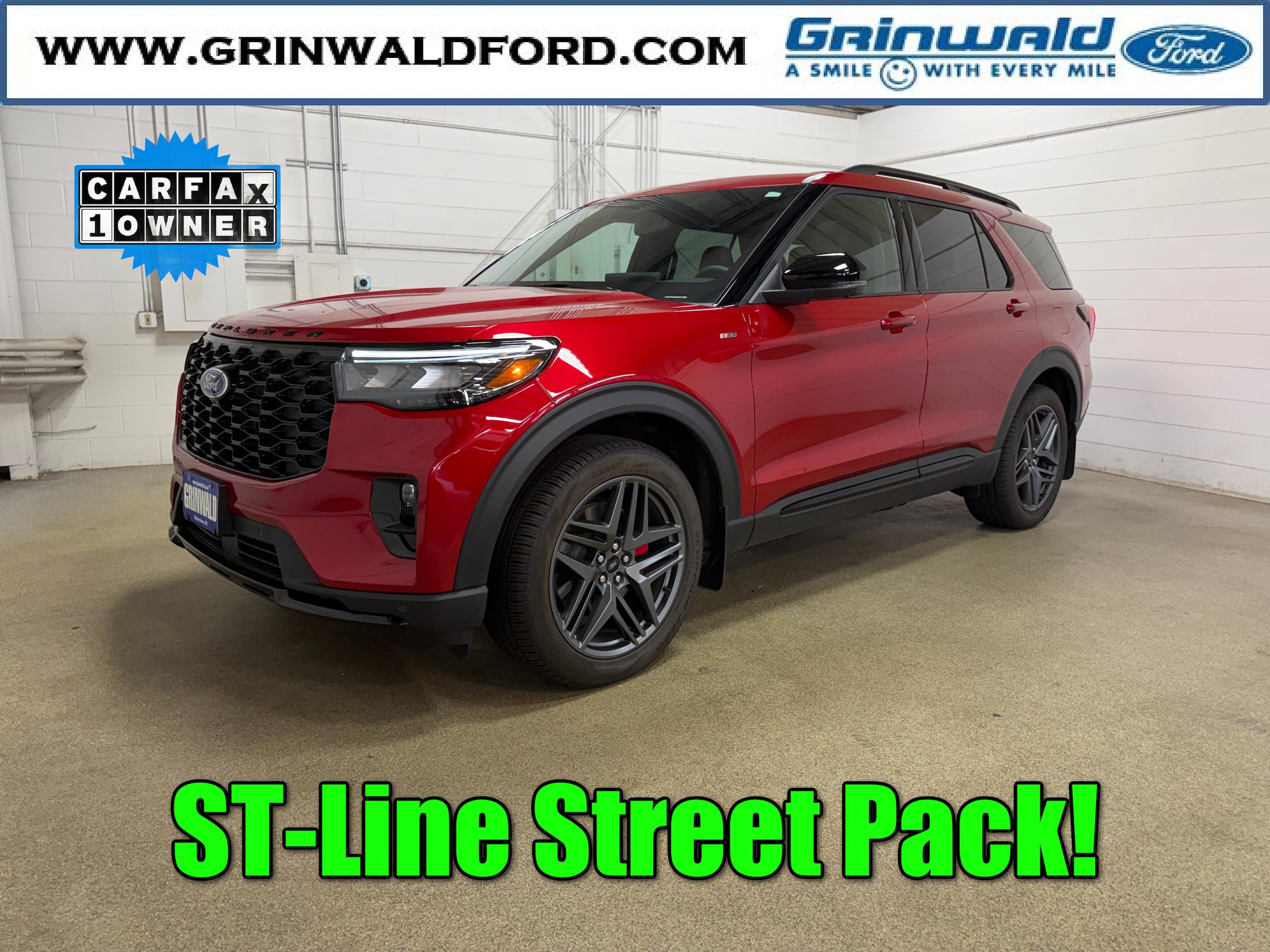 Used 2026 Ford Explorer ST-Line w/ ST-Line Street Pack AWD/4WD image 1