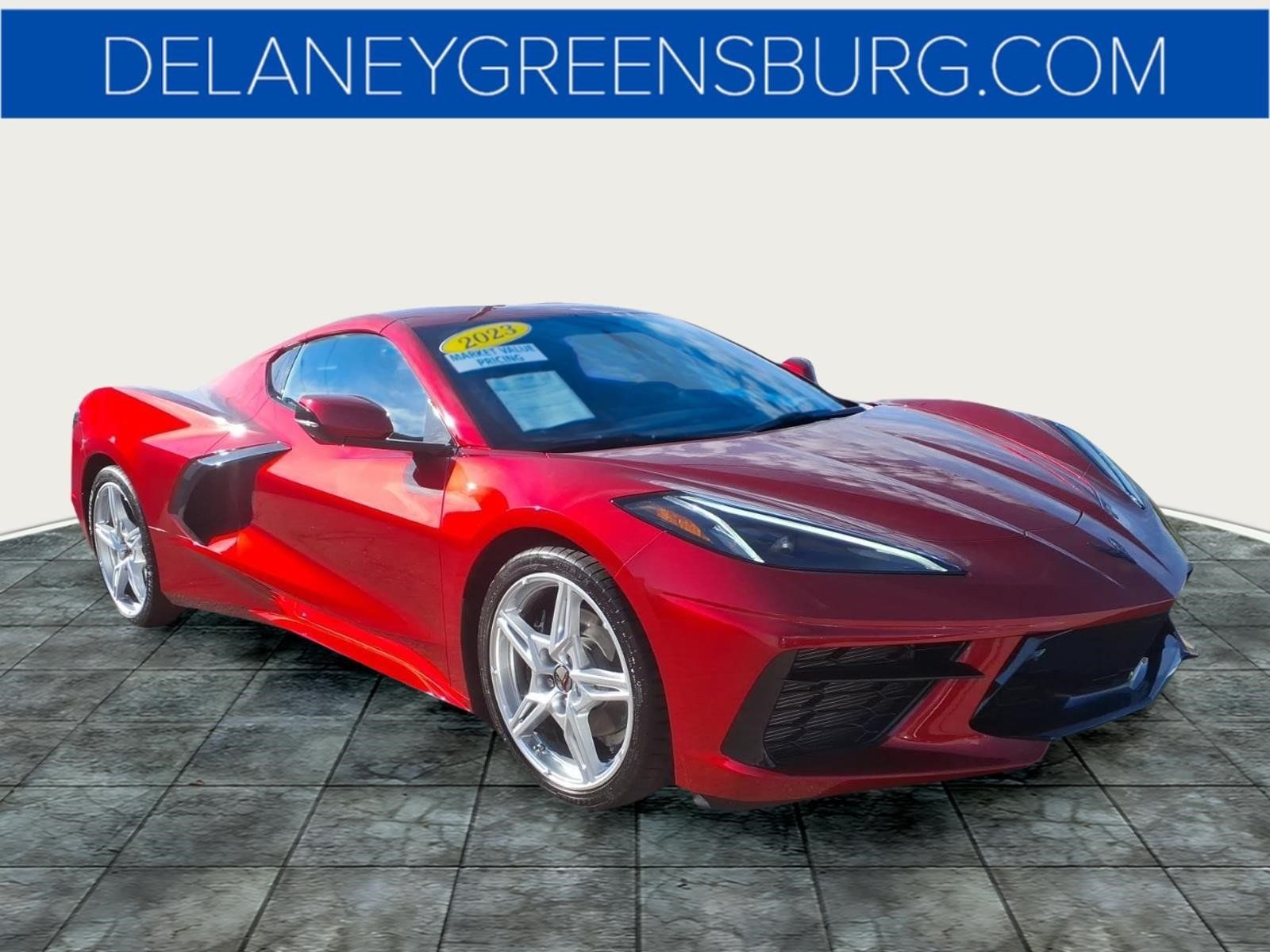 Used 2023 Chevrolet Corvette Stingray Preferred Cpe w/ Battery Protection Package RWD image 1