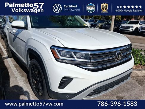 Used 2022 Volkswagen Atlas SE w/ Black Wheel Package image 1