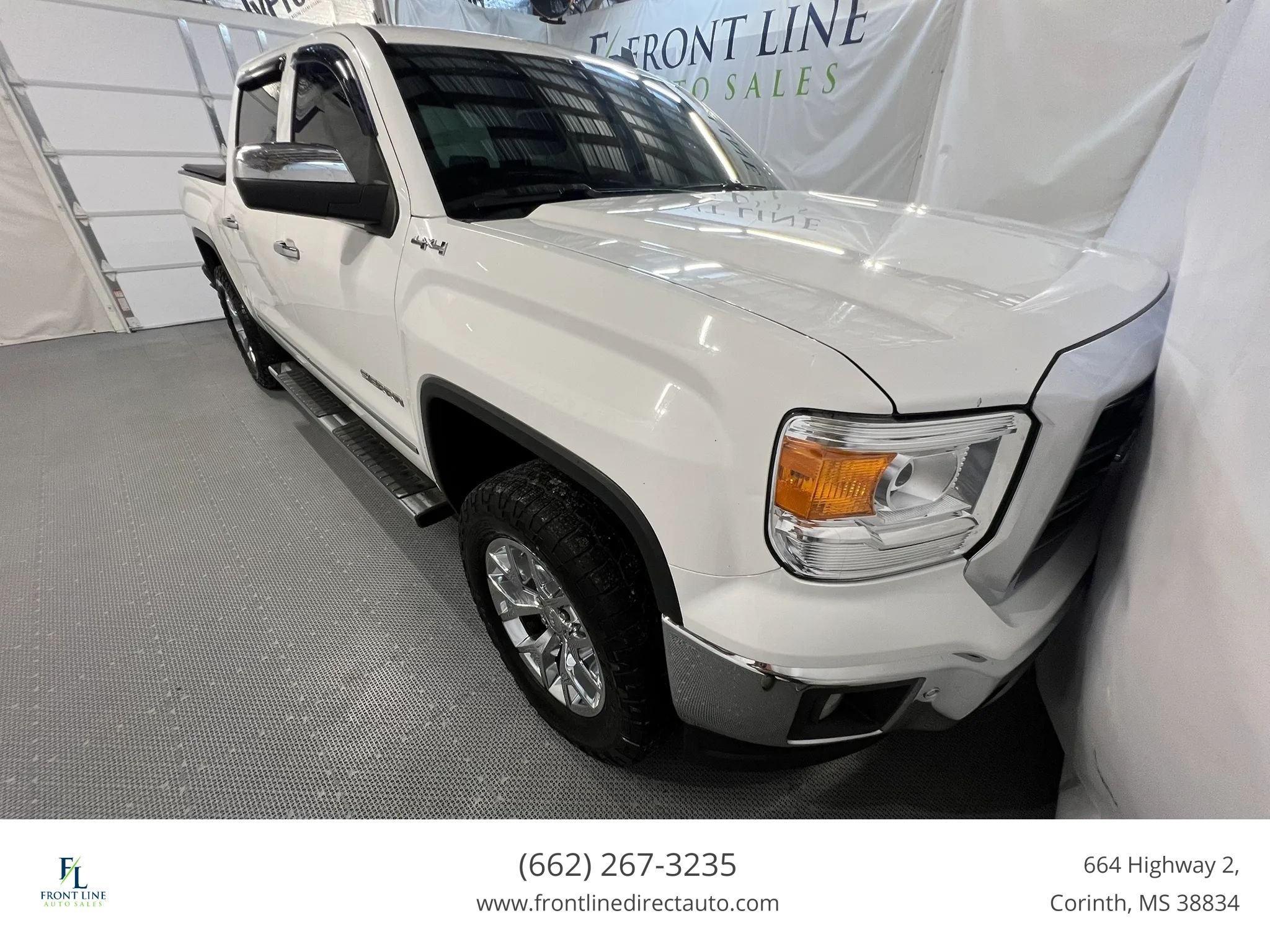 Used 2014 GMC Sierra 1500 SLT w/ Driver Alert Package AWD/4WD image 1