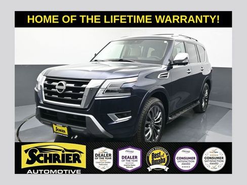 Used 2024 Nissan Armada Platinum w/ Captain's Chairs Package image 1