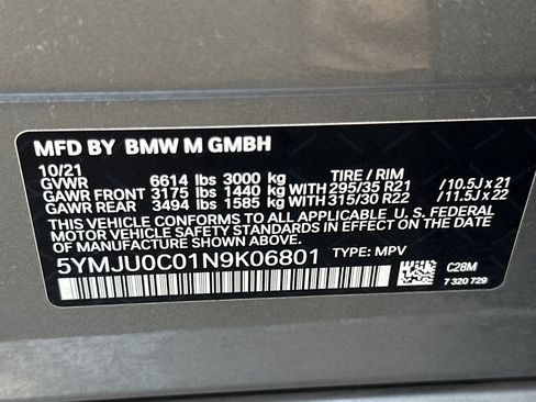 Used 2022 BMW X5 M w/ Competition Package 2 AWD/4WD image 28