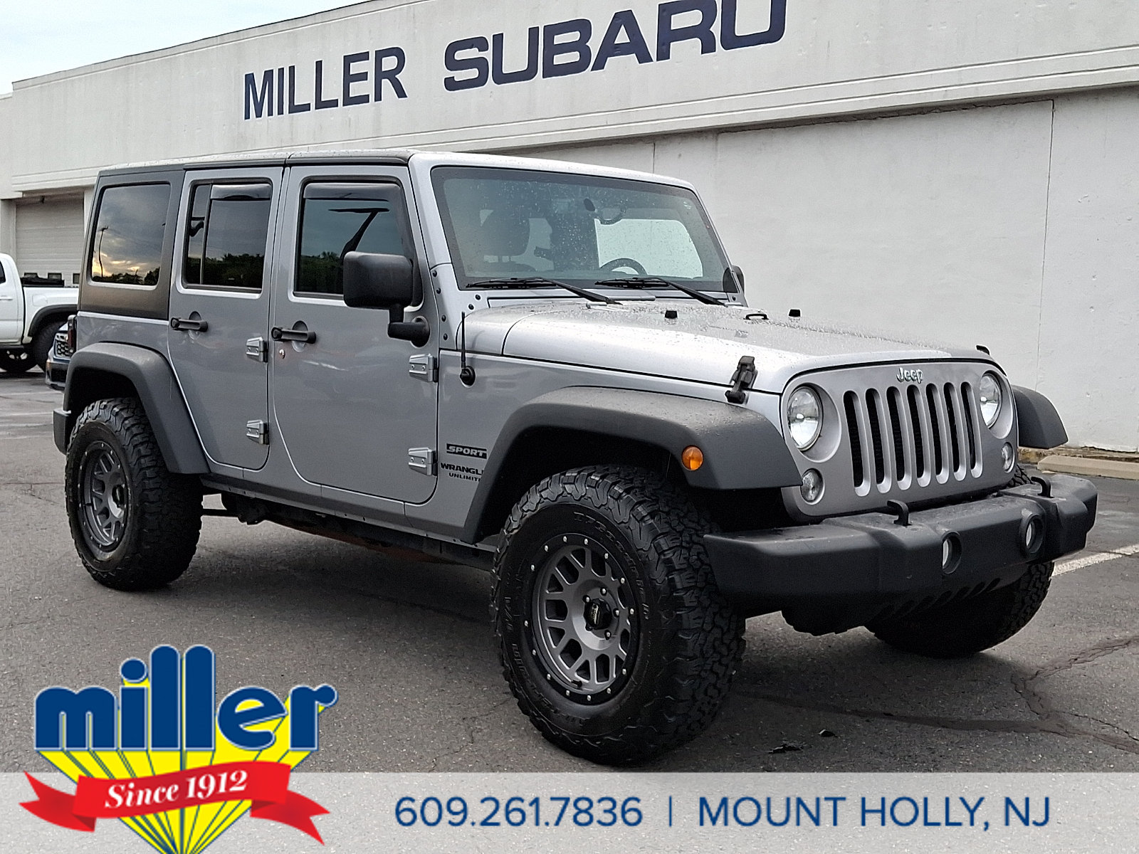 Used 2017 Jeep Wrangler Unlimited Sport w/ Quick Order Package 24S AWD/4WD image 1
