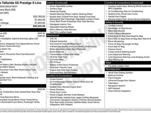 Certified 2025 Kia Telluride SX Prestige X-Line AWD/4WD image 10
