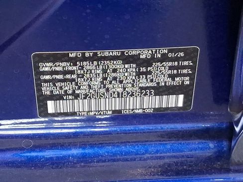 New 2026 Subaru Crosstrek 2.5i Limited AWD/4WD image 14