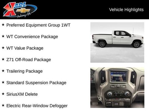 Certified 2025 Chevrolet Silverado 1500 W/T w/ WT Value Package AWD/4WD image 2