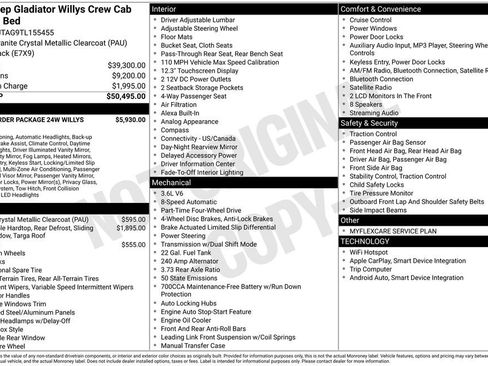 New 2026 Jeep Gladiator Willys image 7