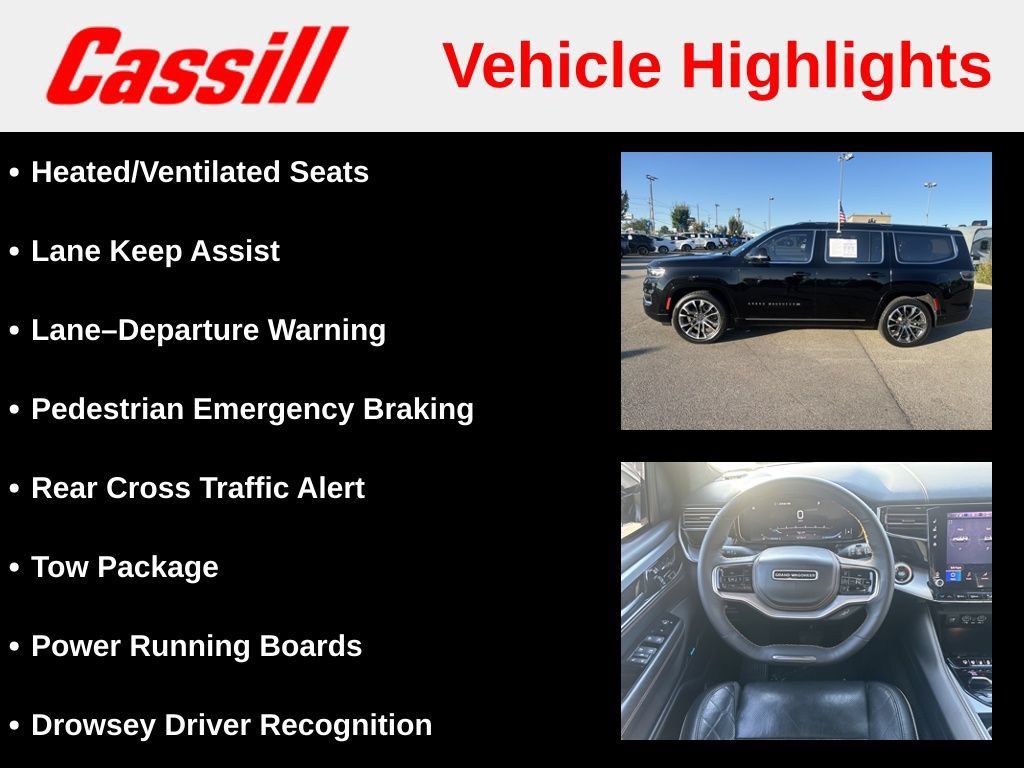 Used 2022 Jeep Grand Wagoneer Series III AWD/4WD image 14