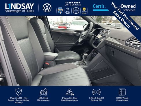 Certified 2022 Volkswagen Tiguan SE R-Line image 13