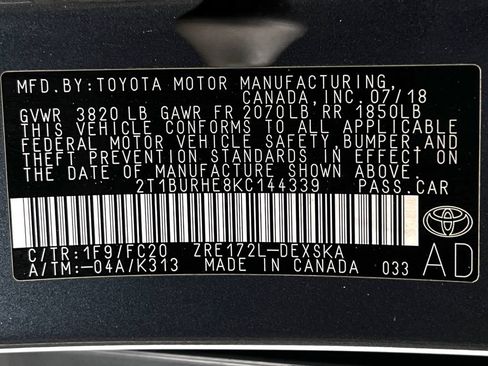 Used 2019 Toyota Corolla SE FWD image 21