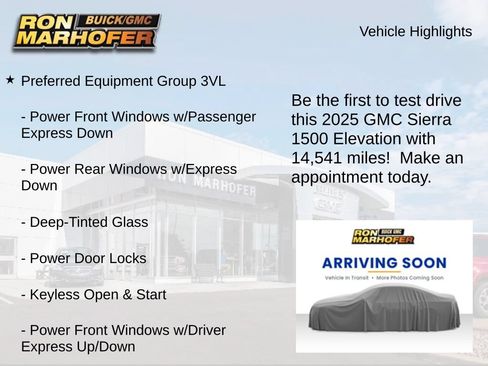 Used 2025 GMC Sierra 1500 Elevation AWD/4WD image 2