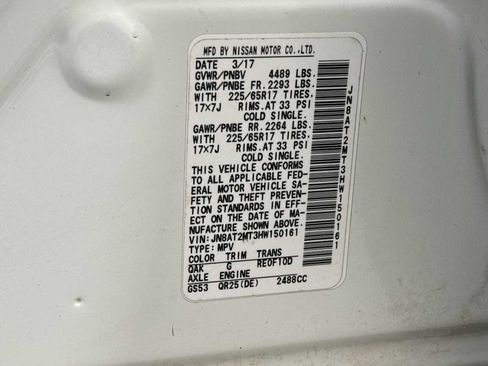 Used 2017 Nissan Rogue S image 11