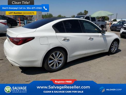 Used 2018 INFINITI Q50 Luxe w/ Essential Package (3.0T Luxe) image 4
