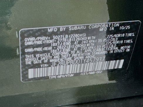 Used 2026 Subaru Outback Premium image 42